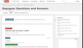 
							         6 NAPSGEAR Questions and 6 Answers @ Pissed Consumer								  
							    