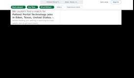 
							         6 Patient Portal Technology Jobs in Eden Prairie, MN | LinkedIn								  
							    