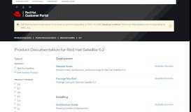 
							         6.5. Accessing Customer Portal Services from Red Hat Satellite - Red ...								  
							    