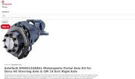 
							         $6500 + 340 shipping AxleTech Motorsports Portal Axle Kit for Dana ...								  
							    