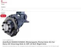
							         $6500 + 340 shipping AxleTech Motorsports Portal Axle Kit ... - Pinterest								  
							    