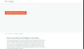 
							         68 Top-Ranked Universities in Germany - World University Rankings ...								  
							    
