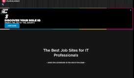 
							         7 Best IT Job Sites | Pluralsight								  
							    