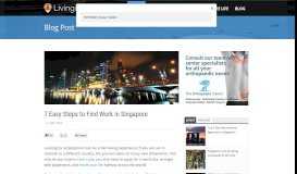 
							         7 Easy Steps to Find Work in Singapore - Singapore Expats Guide								  
							    