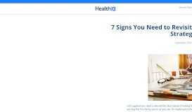 
							         7 Signs You Need to Revisit Your Provider Portal Strategy - Healthx								  
							    