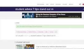 
							         7 tips to stand out to medicine admissions tutors | Times Higher ...								  
							    