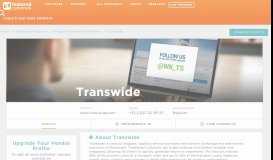 
							         7 Transwide Customer Reviews & References ...								  
							    