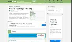 
							         7 Ways to Recharge Tata Sky - wikiHow								  
							    