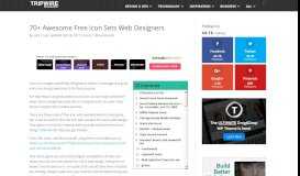 
							         70+ Awesome Free Icon Sets Web Designers – Tripwire Magazine								  
							    