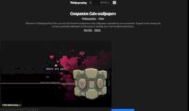 
							         70+ Companion Cube Wallpapers on WallpaperPlay								  
							    