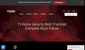 
							         73 Azure Security Best Practices Everyone Must Follow | Skyhigh								  
							    