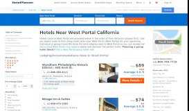 
							         $74+ Hotels Near West Portal in San Francisco CA - Hotel Planner								  
							    