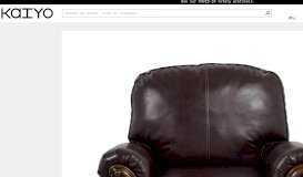 
							         77% OFF - Ashley Furniture Ashley Furniture Brown Arm Chair / Chairs								  
							    