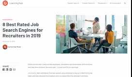 
							         8 Best Rated Job Search Sites for Recruiters in 2019								  
							    