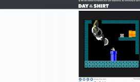 
							         8-Bit Portal T-Shirt from TeePublic | Day of the Shirt								  
							    