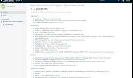 
							         8.1 Datasets - Confluence Mobile - Confluence								  
							    