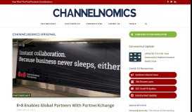 
							         8×8 Enables Global Partners With PartnerXchange – Channelnomics								  
							    