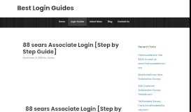 
							         88 sears Associate Login [Step by Step Guide] - Your One ...								  
							    