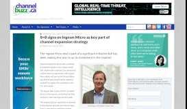 
							         8×8 signs on Ingram Micro as key part of channel expansion strategy ...								  
							    