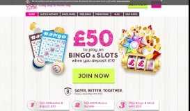 
							         888 Ladies: Online Bingo and Slots | Deposit £10 play with £50								  
							    