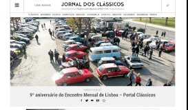 
							         9º aniversário do Encontro Mensal de Lisboa - Portal Clássicos ...								  
							    