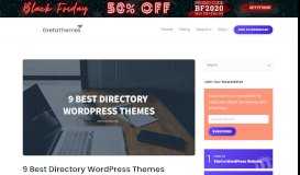 
							         9 Best Directory WordPress Themes - GretaThemes								  
							    