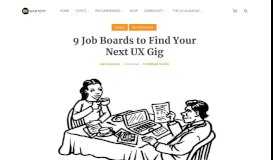 
							         9 Job Boards to Find Your Next UX Gig – UX Mastery								  
							    