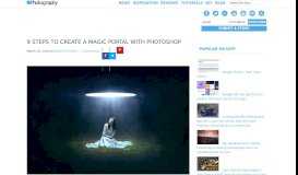 
							         9 steps to create a magic portal with photoshop - DIY Photography								  
							    