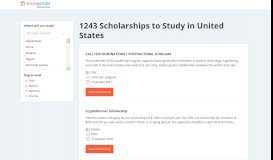 
							         904 Scholarships in United States - ScholarshipPortal								  
							    