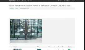 
							         935M Resonance Device Portal in Bellwood Georgia United States ...								  
							    