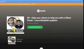 
							         99 - Help your clients to help you with a Client Portal - Laura Elizabeth ...								  
							    