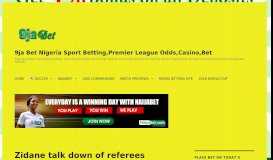 
							         9ja Bet Nigeria Sport Betting,Premier League Odds,Casino ...								  
							    
