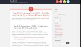 
							         9mobile Recruitment 2018/2019 - 9mobile Application Form 2018 And ...								  
							    