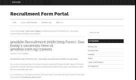 
							         9mobile Recruitment Form requirements - Recruitment Form Portal								  
							    