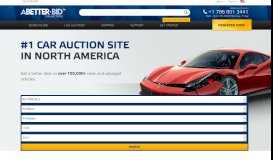 
							         A Better Bid® Online Car Auctions - Damaged, Repairable ...								  
							    