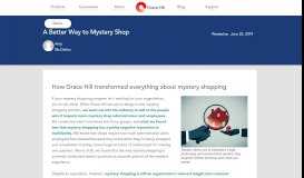 
							         A Better Way to Mystery Shop - Grace Hill								  
							    