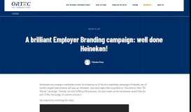 
							         A brilliant Employer Branding campaign: well done Heineken! - www ...								  
							    