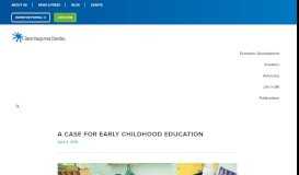 
							         A Case for Early Childhood Education - Baton Rouge Area Chamber ...								  
							    