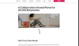 
							         A Collaborative Intranet Portal for 20,000 Employees | Nuxeo								  
							    