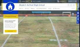 
							         A. I. Dupont High School / Homepage								  
							    