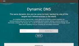 
							         A Leading Dynamic DNS Provider | Dyn								  
							    