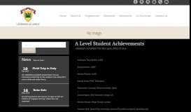 
							         A Level Student Achievements | Learning Alliance: Cambridge ...								  
							    