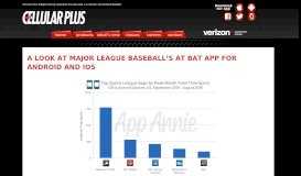 
							         A Look at Major League Baseball's At Bat App for Android and ...								  
							    