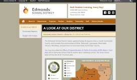 
							         A Look at our District - Edmonds School District								  
							    