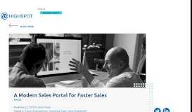 
							         A Modern approach to the Sales Portal - Highspot								  
							    