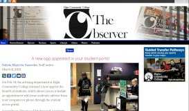 
							         A new app appeared in your student portal – Observer								  
							    