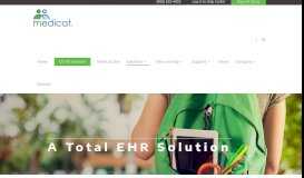 
							         A total EHR solution - MEDICAT								  
							    