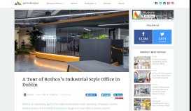 
							         A Tour of Rothco's Industrial Style Office in Dublin - Officelovin'								  
							    