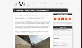 
							         A tour of the Crossrail tunnel portal at Royal Oak – IanVisits								  
							    