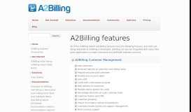 
							         A2Billing features | A2Billing								  
							    